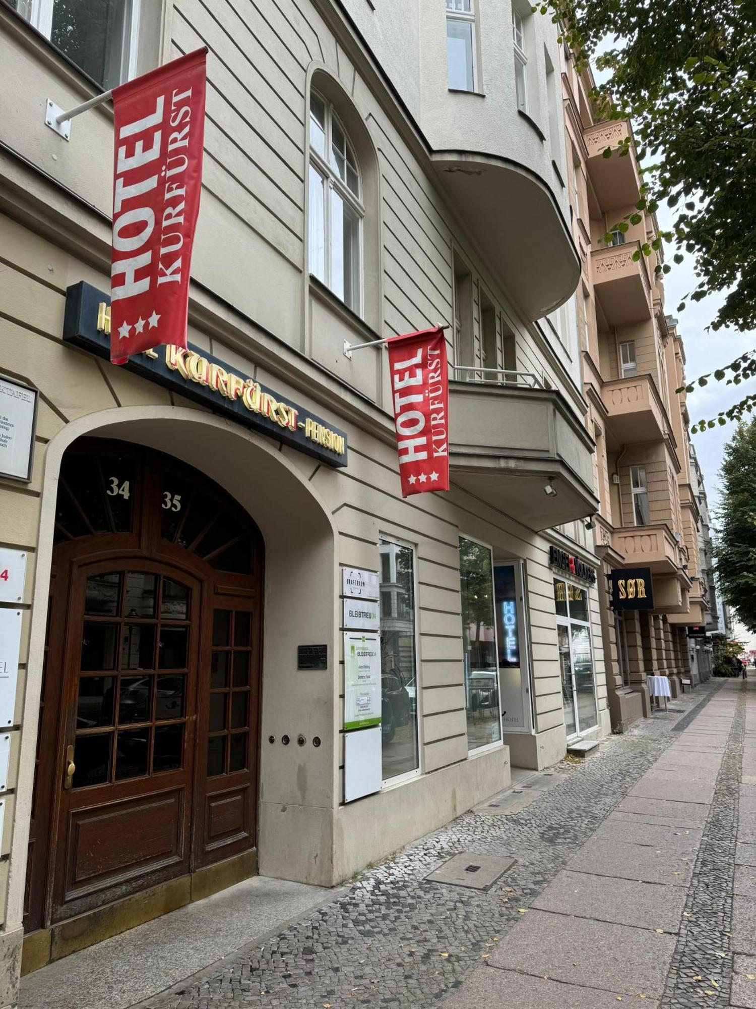 Kurfürst am Kurfürstendamm Berlín Exterior foto