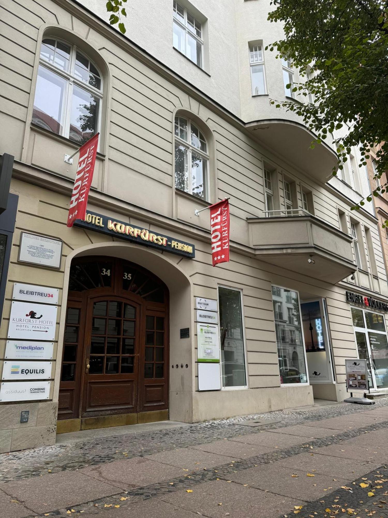 Kurfürst am Kurfürstendamm Berlín Exterior foto